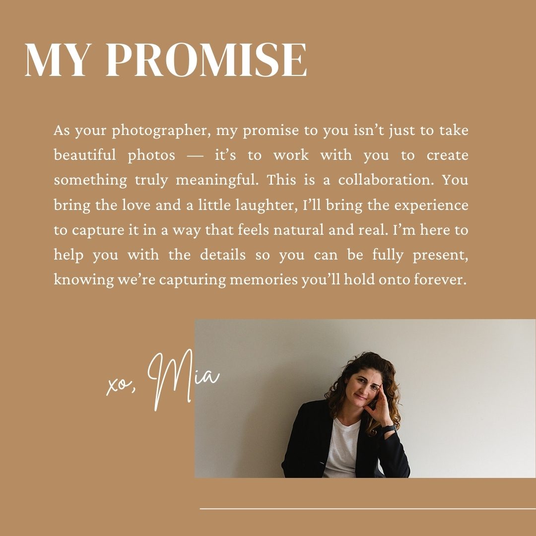 image graphic with a promise from Mia Moran Photography